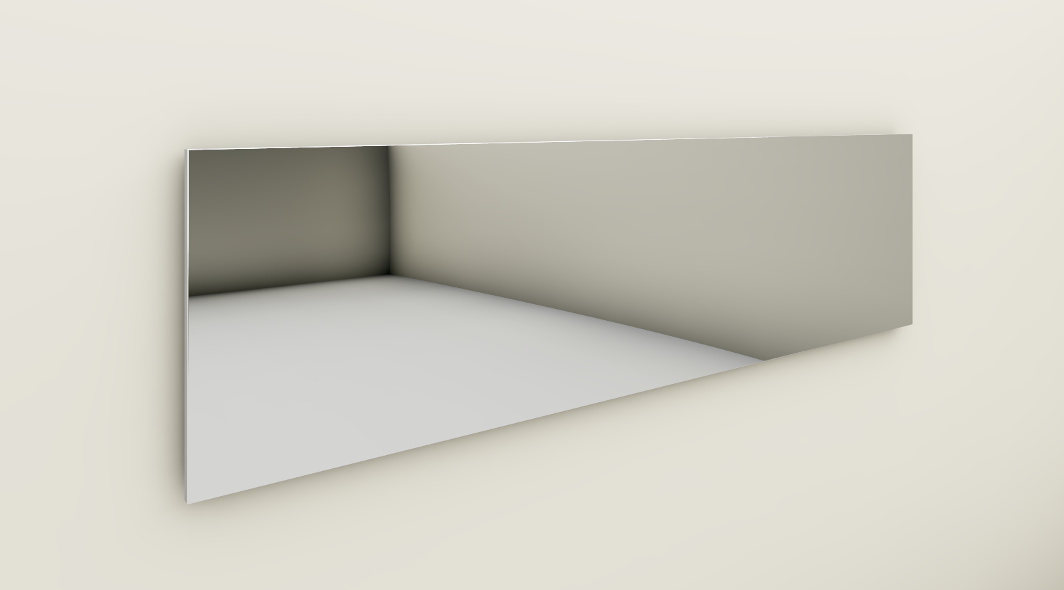 Spiegel "Panama" Ganzflächig, ohne Rahmen