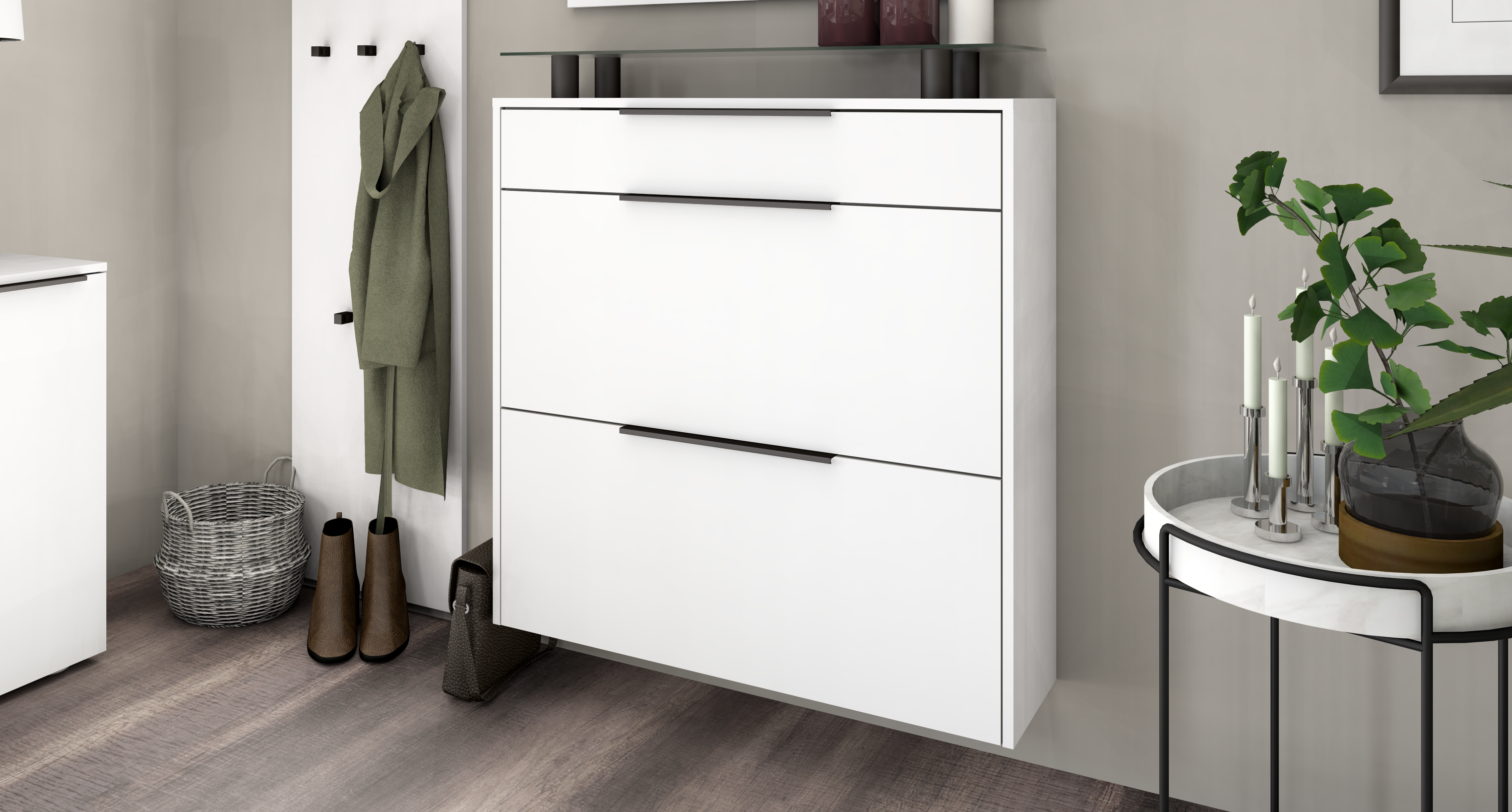 44218946_Tom-SCU-2-weiss-matt_29W5HsidvHSCYd Schuhschrank Weiß Matt "Tom"