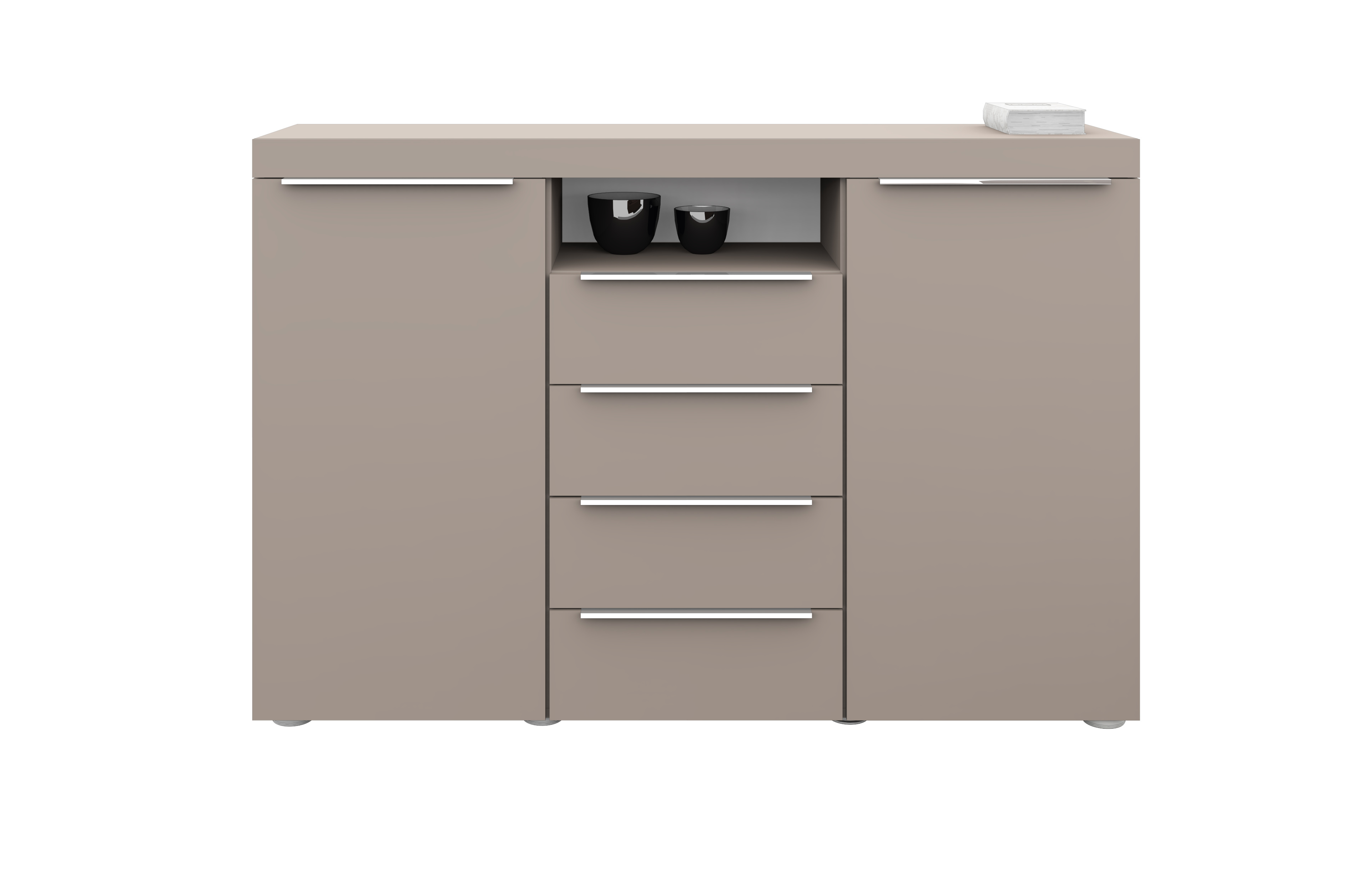 88128334_HB-139_congo_4 Highboard Cappuccino "Durban" 139 cm