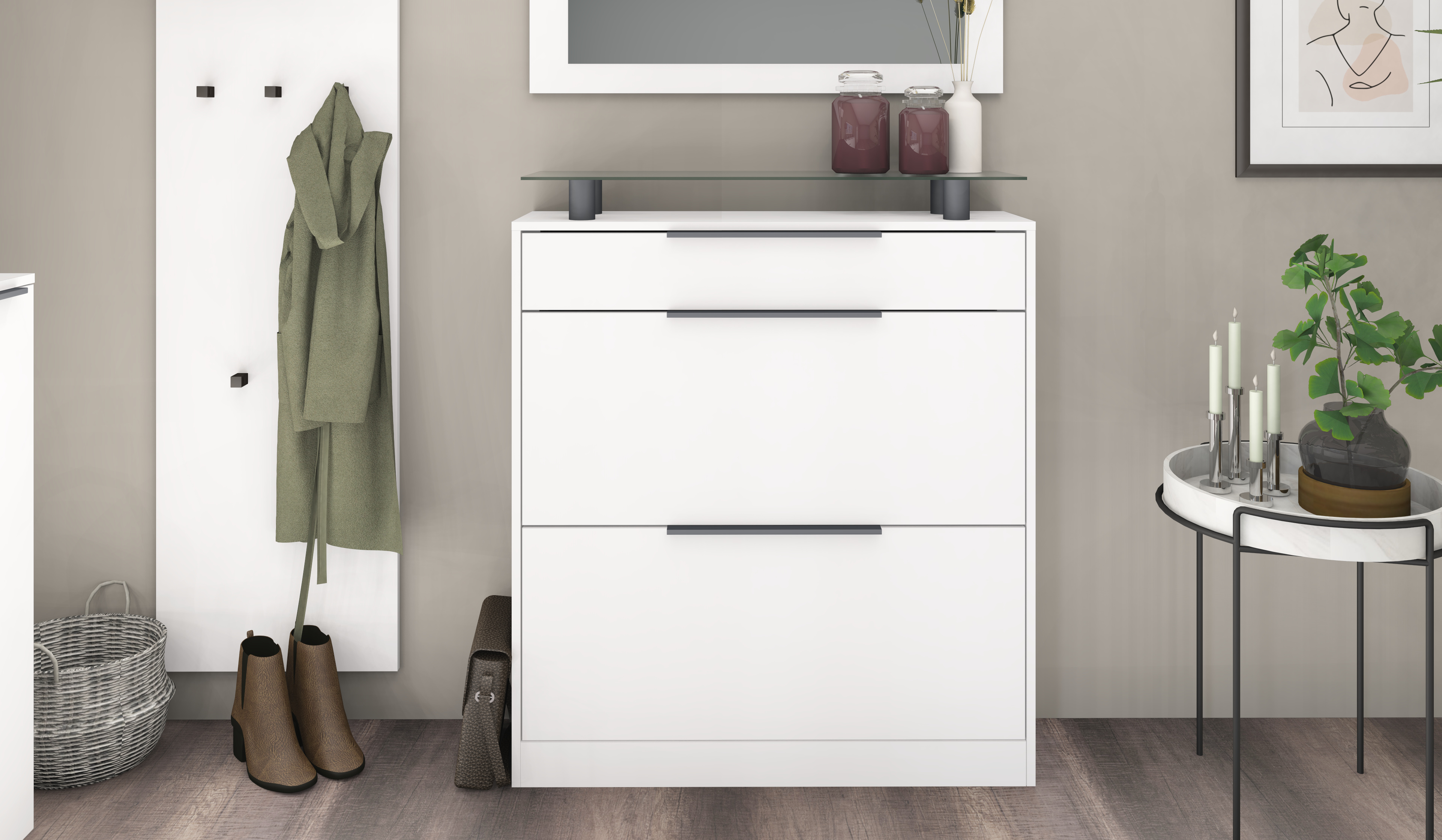 28046304-Tom-SCU-stehend-w-matt-1 Schuhschrank Weiß Matt "Tom"