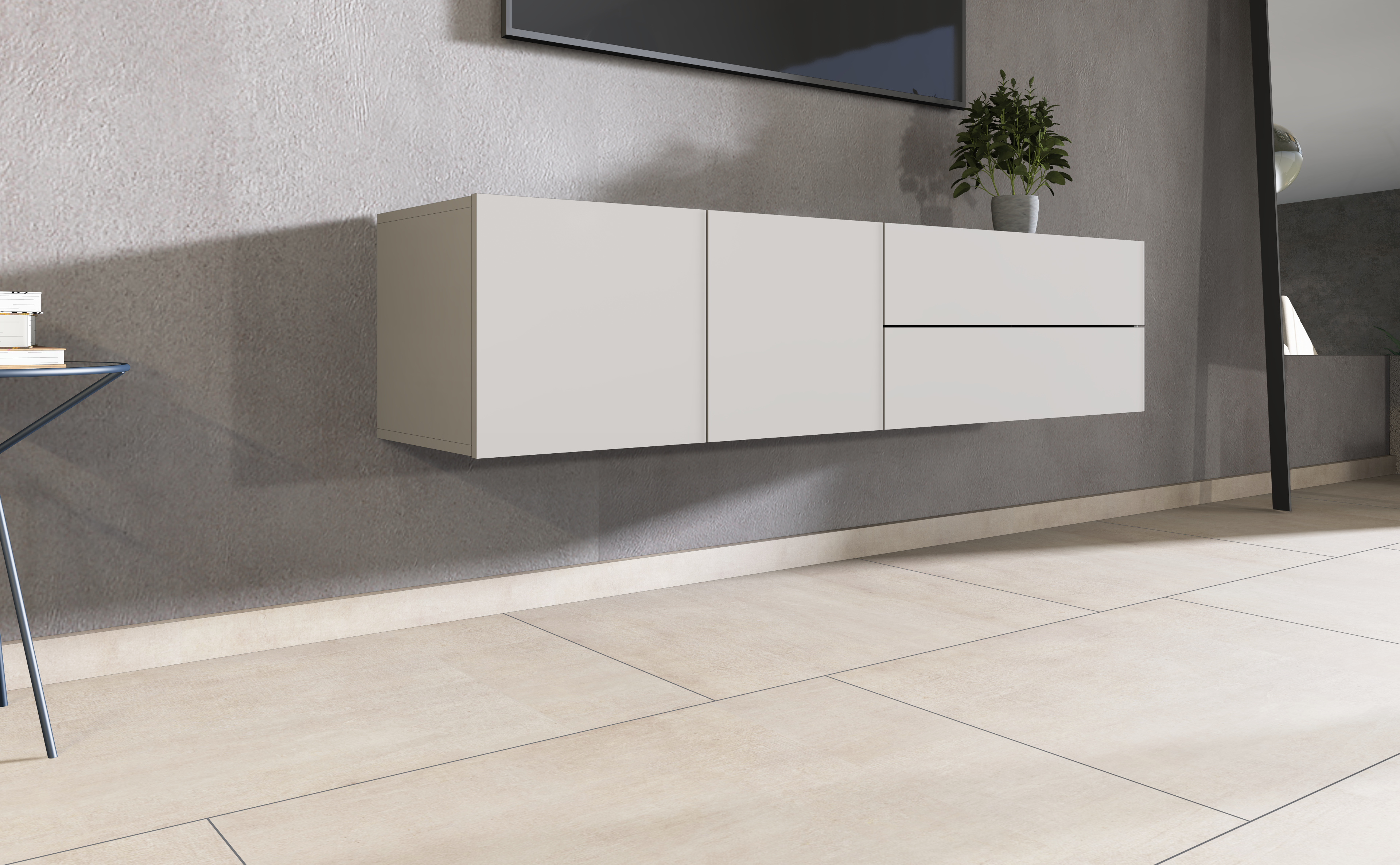 Lowboard SOPHIA 152 cm 2-türig Kaschmir