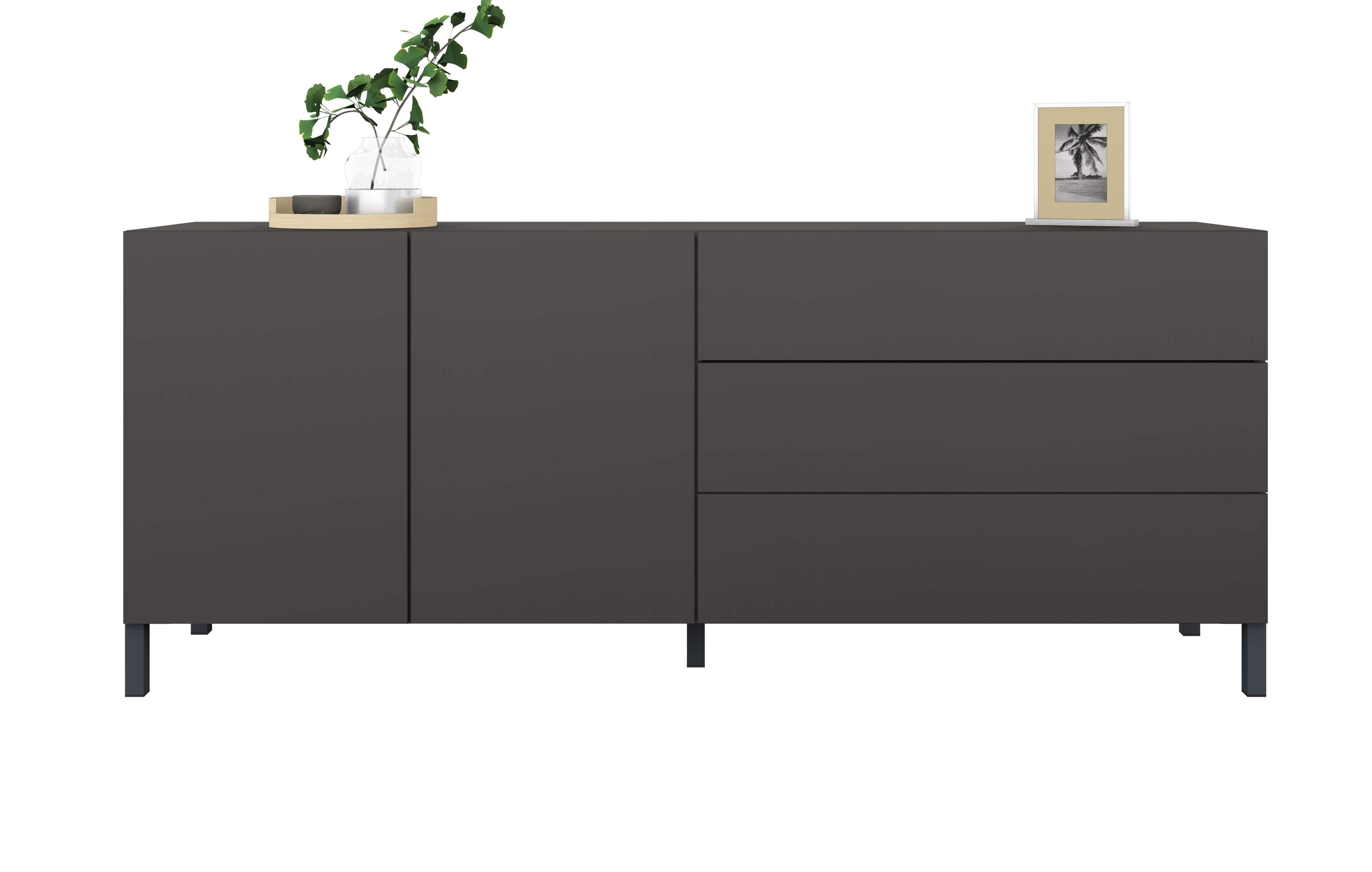 Sophia Sideboard 152 cm mit Metallfüßen Sophia Sideboard 152 cm mit Metallfüßen