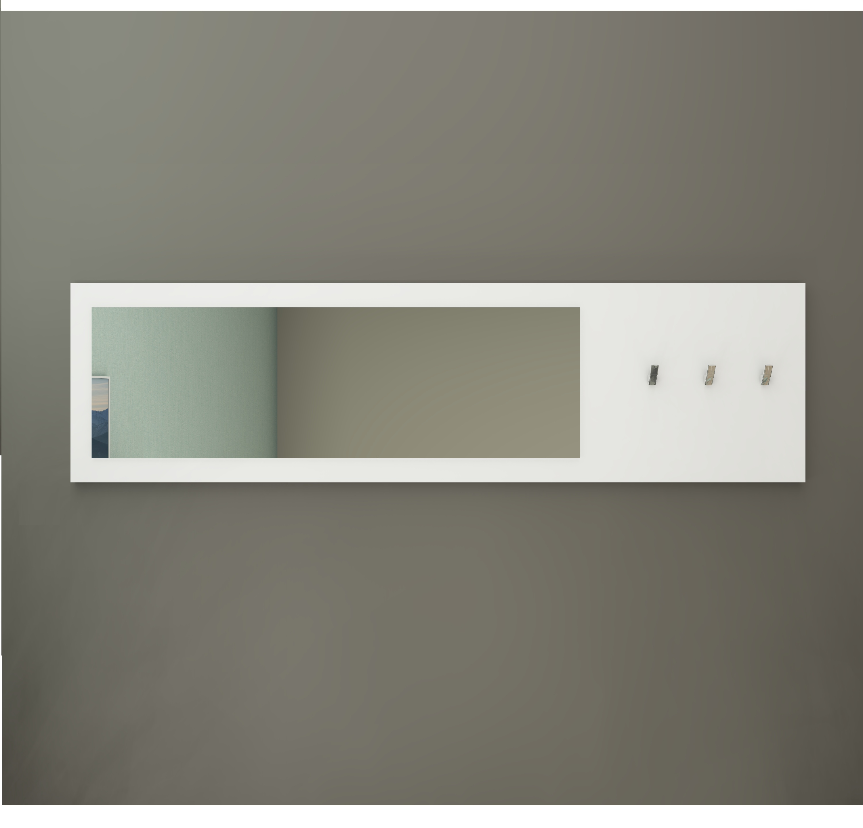 Vaasa Spiegel 166 cm mit Haken