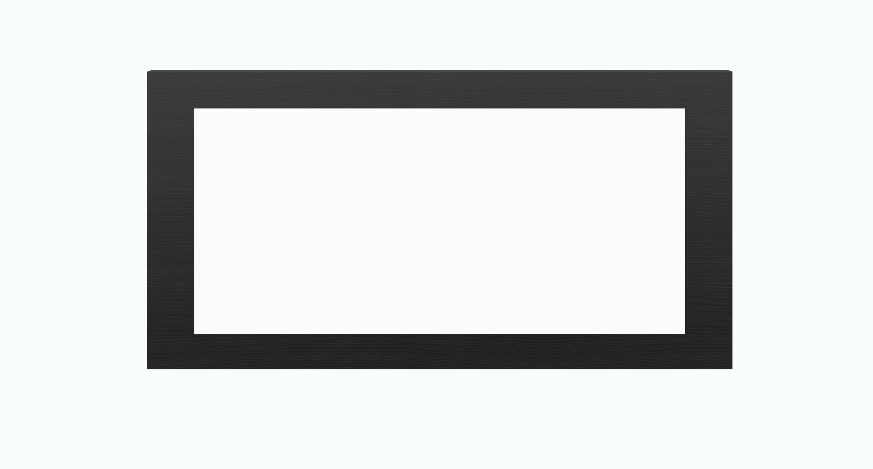 Spiegel Schwarz 89x45 cm "Finn"