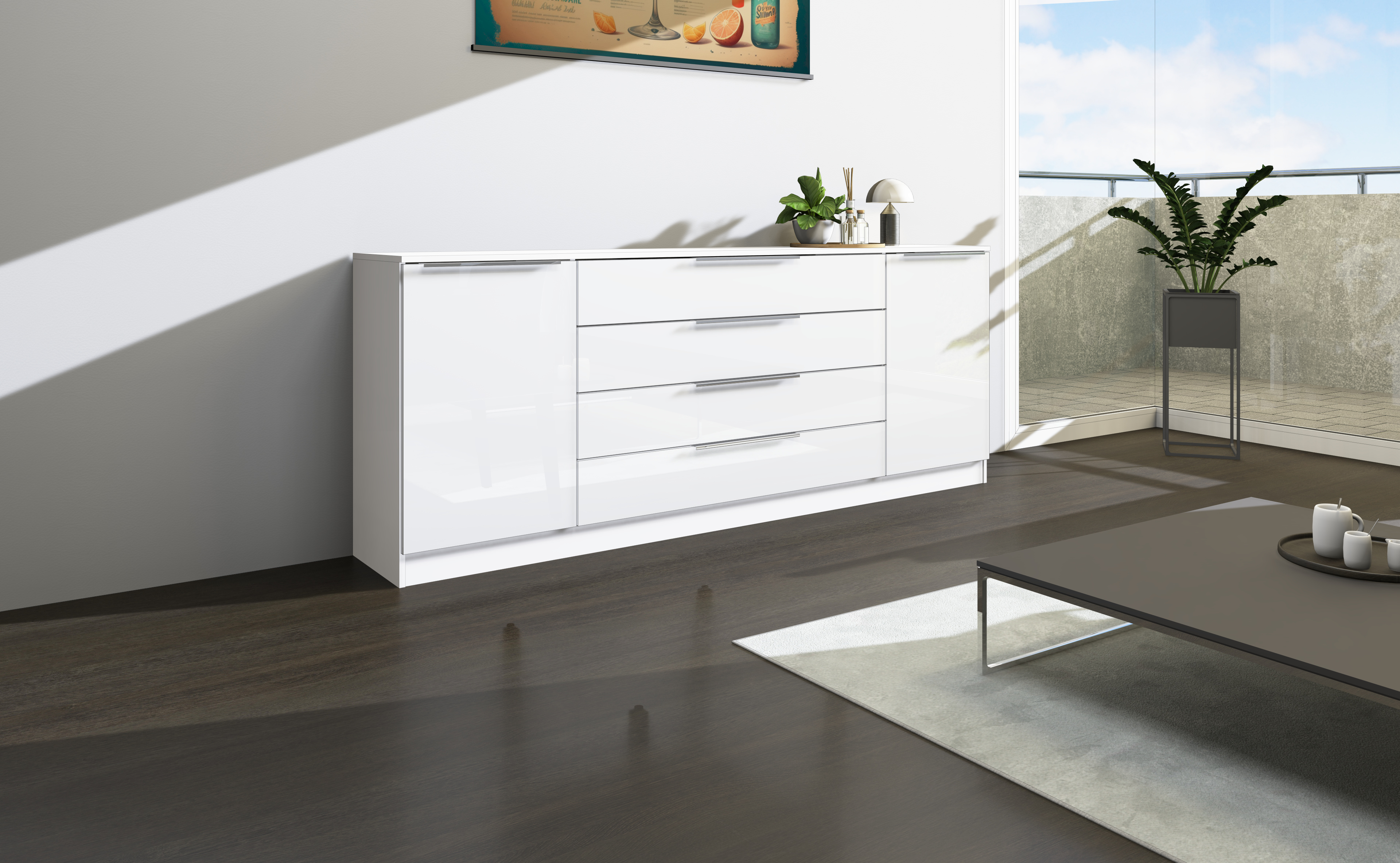 Oliva Sideboard 200 cm Oliva Sideboard 200 cm
