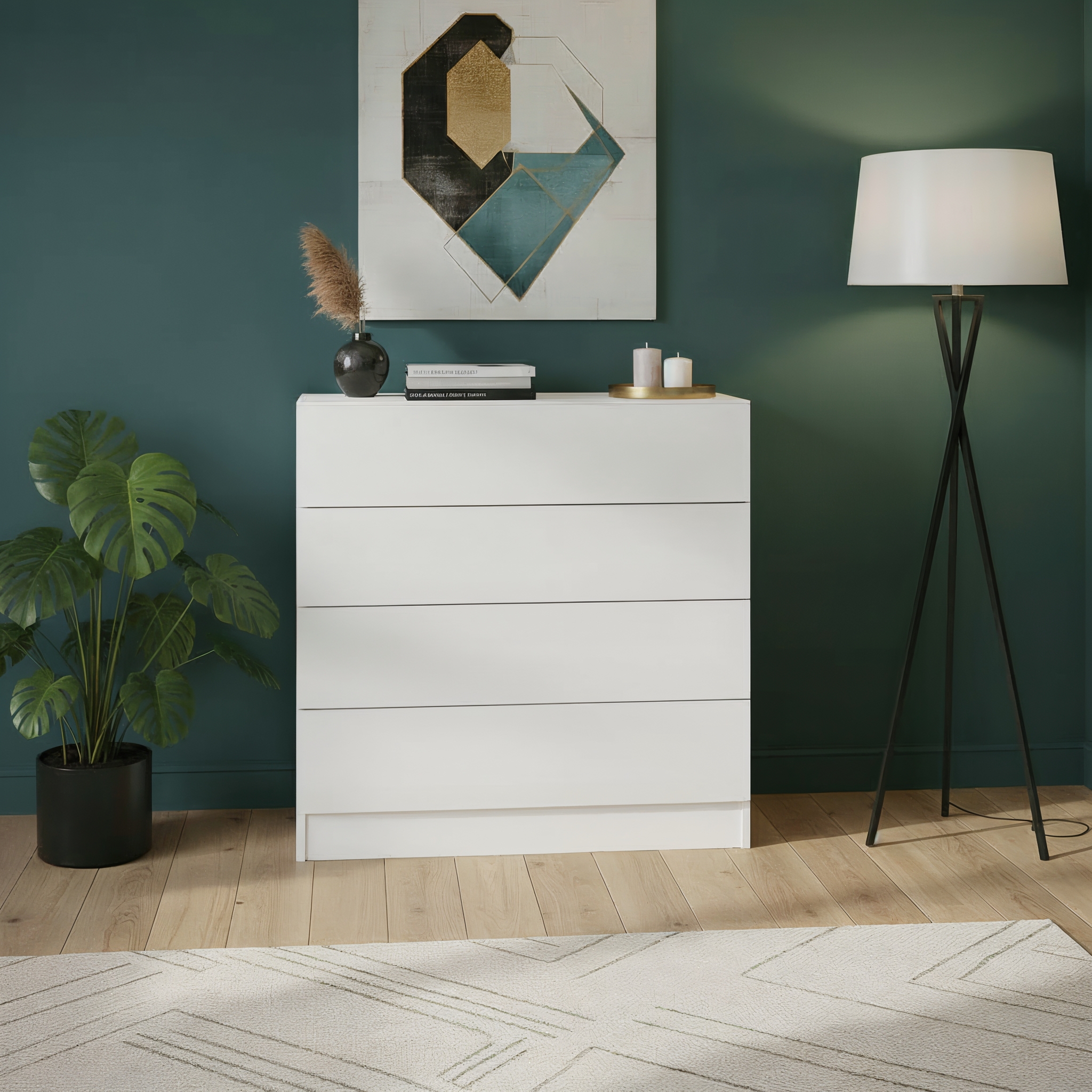 Vaasa Kommode 4 Schubkästen Vaasa Kommode 4 Schubkästen