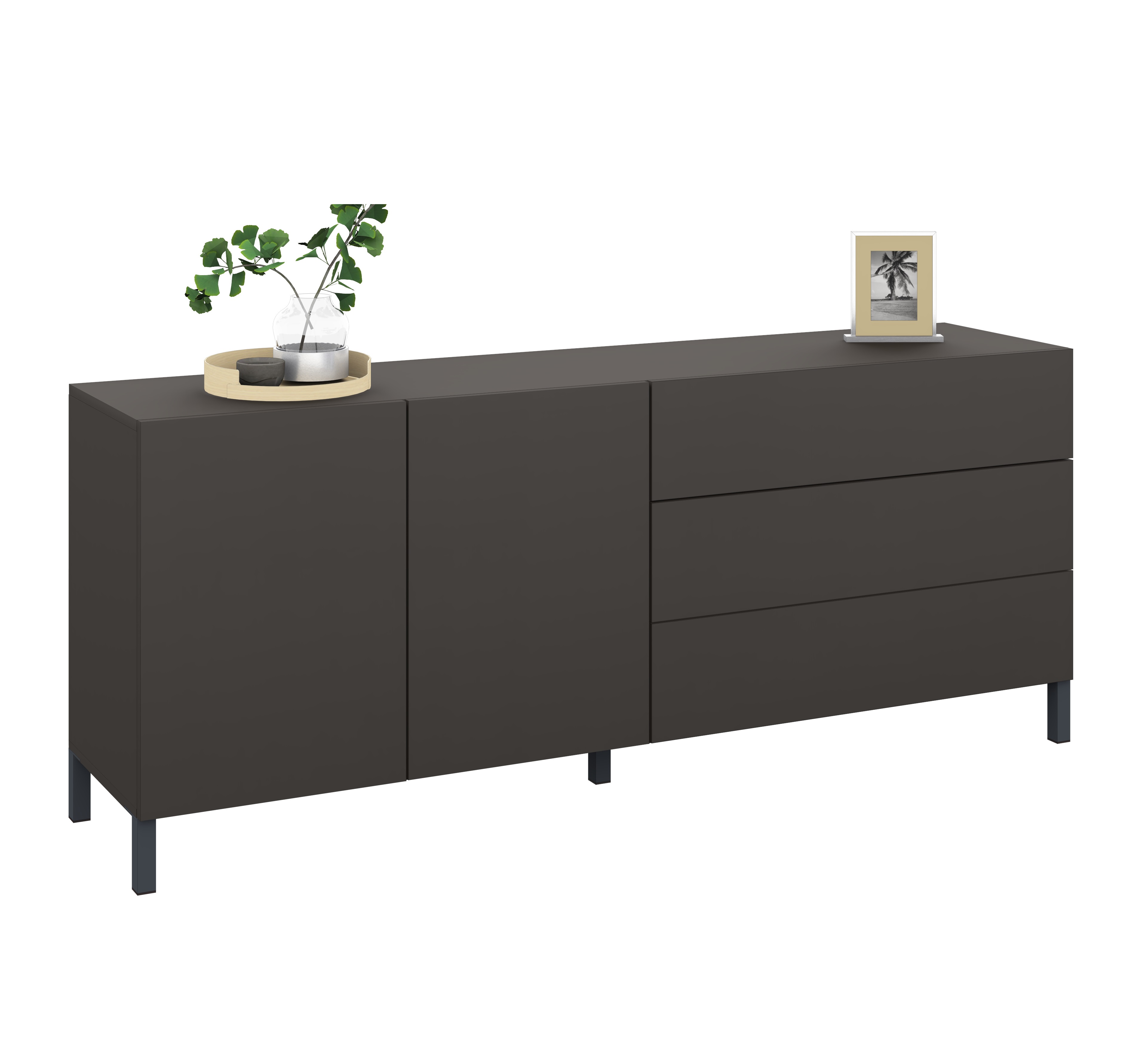 Sophia Sideboard 152 cm mit Metallfüßen Sophia Sideboard 152 cm mit Metallfüßen